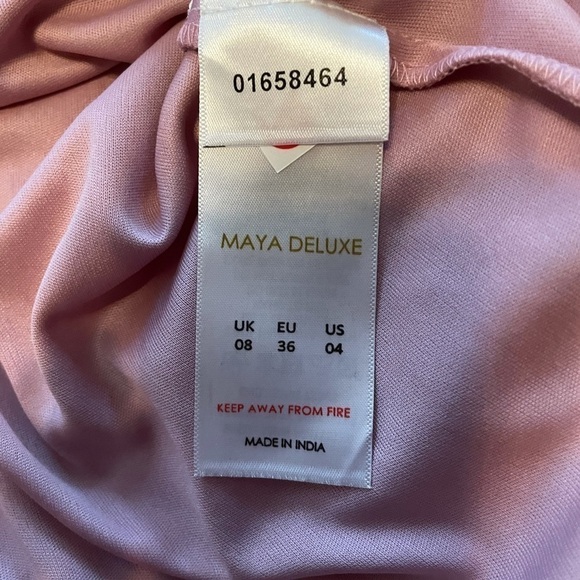 Maya Wrap Front Delicate Sequin Midi Dress - Picture 7 of 11